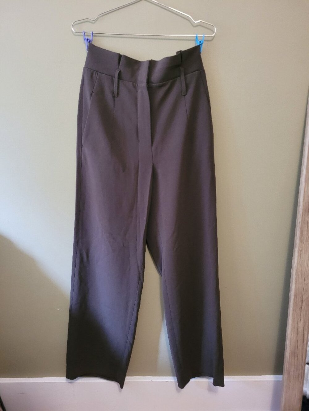 Babaton Work Pant In Dark Brown